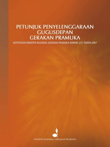 Image of Petunjuk Penyelenggaraan Gugusdepan Gerakan Pramuka